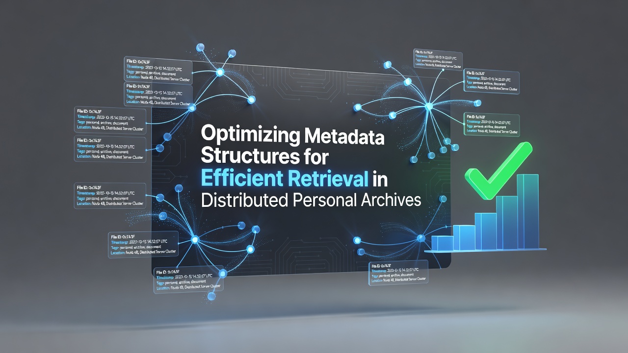 Optimizing Metadata Structures for Efficient Retrieval in Distributed Personal Archives
